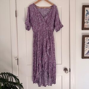 Kori Midi Flora Dress Size L